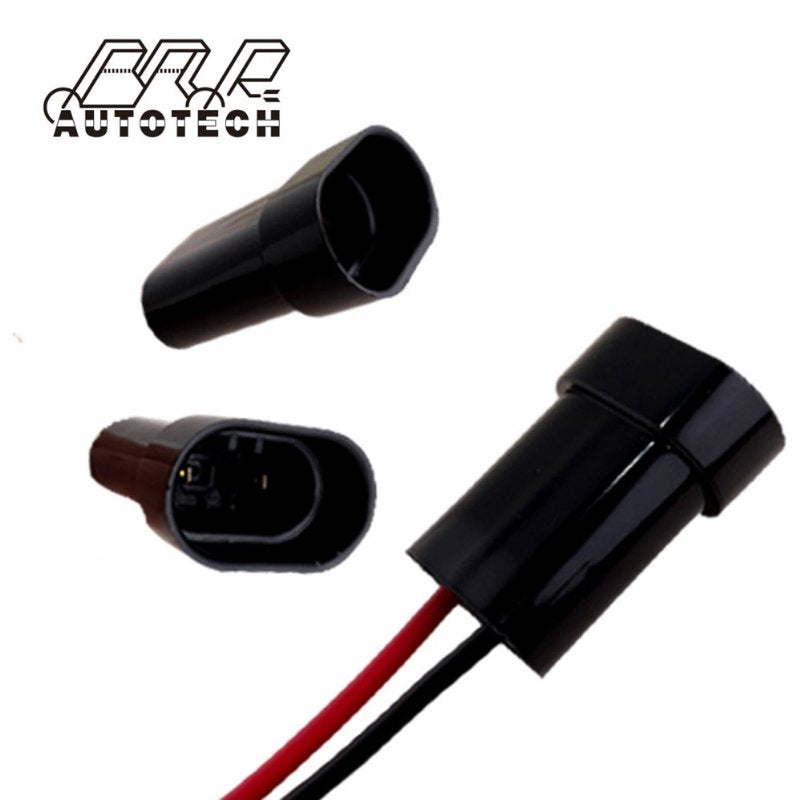 9005 9006 ABS double slot bulb lamp Wire harness base holder bottom