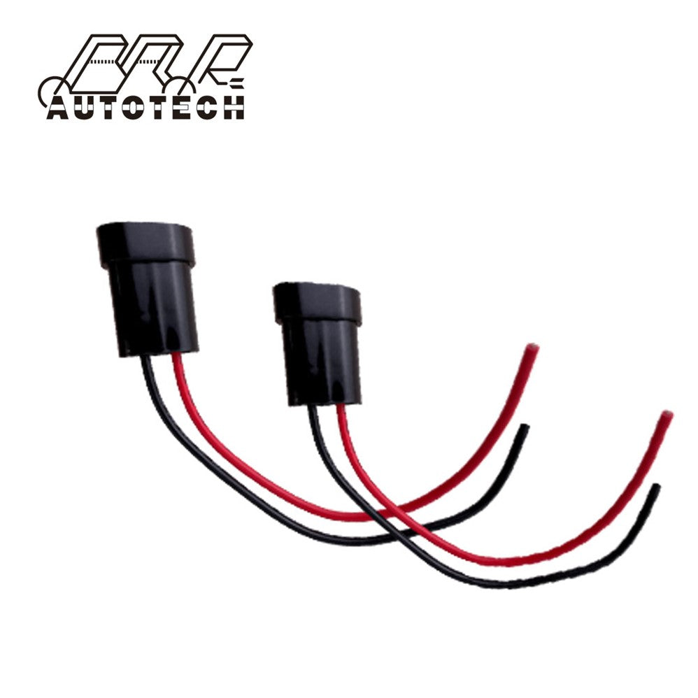 9005 9006 ABS double slot bulb lamp Wire harness base holder bottom