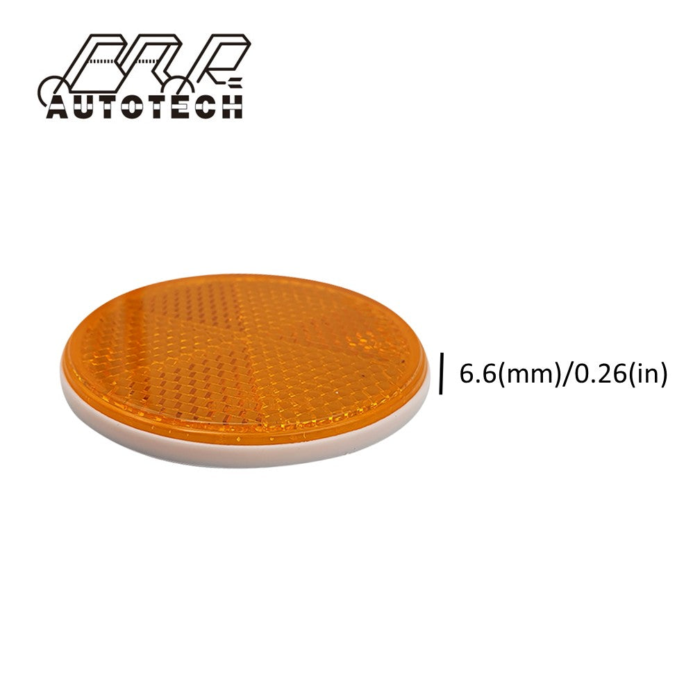 Emark light front rear round reflector for motorcycle