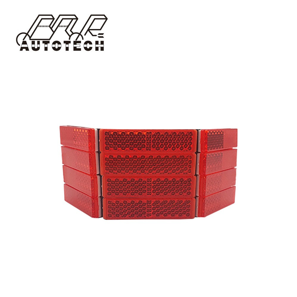 Multi foldable stick on red reflector for universal trucks cars