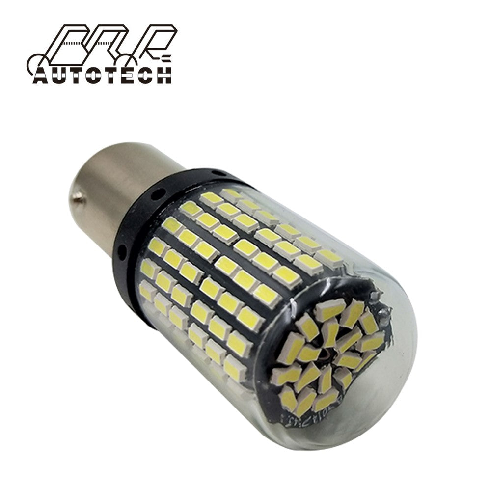 3014 144PCS 1156 7443 best LED tail light energy saving corn bulbs car LED Bulb