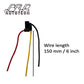 Wire harness-90 degrees H4 motorbike car bulb base light holder with wire cable connectors