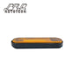 Amber oval backed bicycle reflector lights for seat rear mount safety