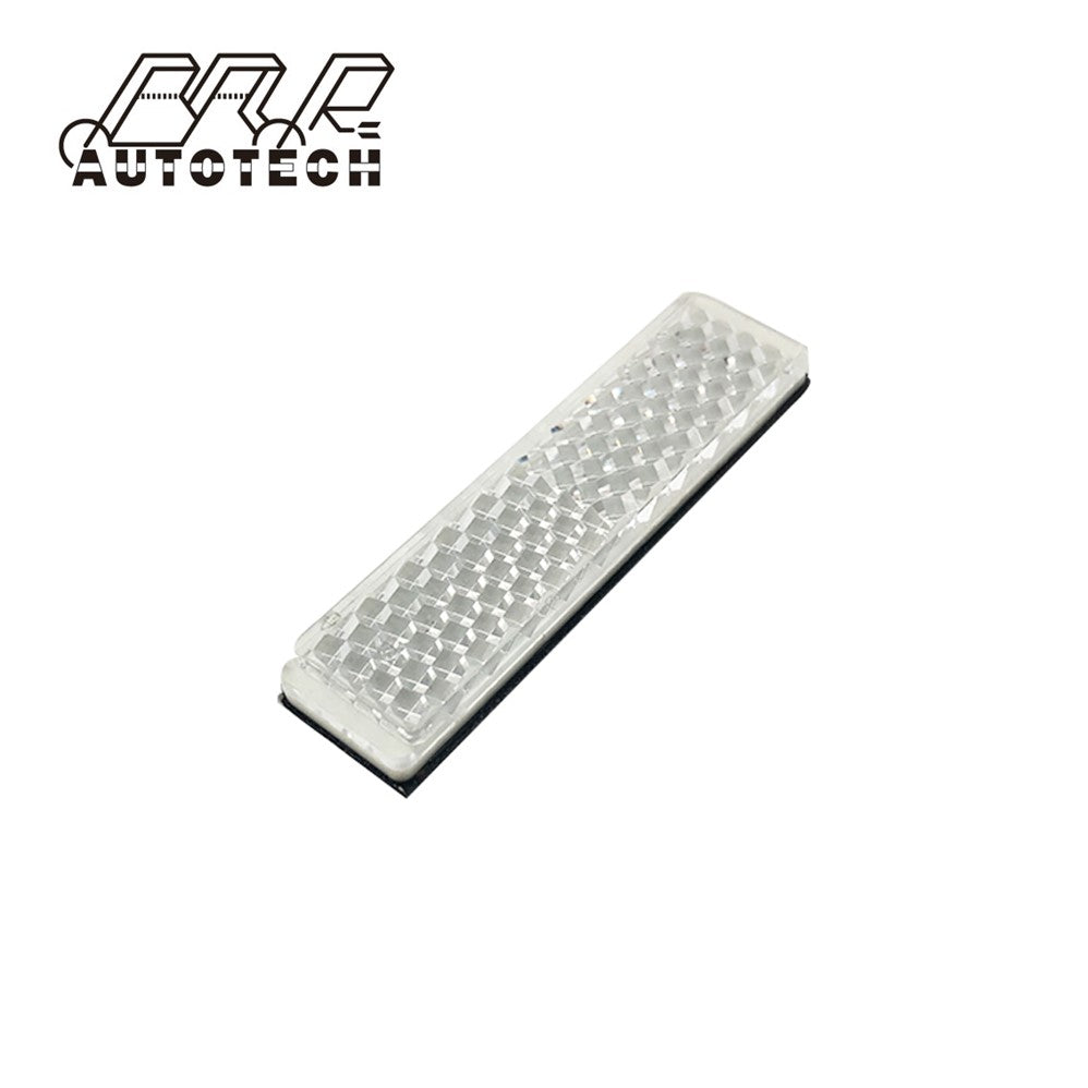 Bike foot pedal bicycle reflector with sticker for night safe warning