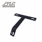 Motorcycle holder-Black reflector holder with aluminum motorcycle motorbike scooter bracket for number plate