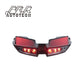 Clear lens motorcycle LED tail lights For Ducati Hypermotard 2013