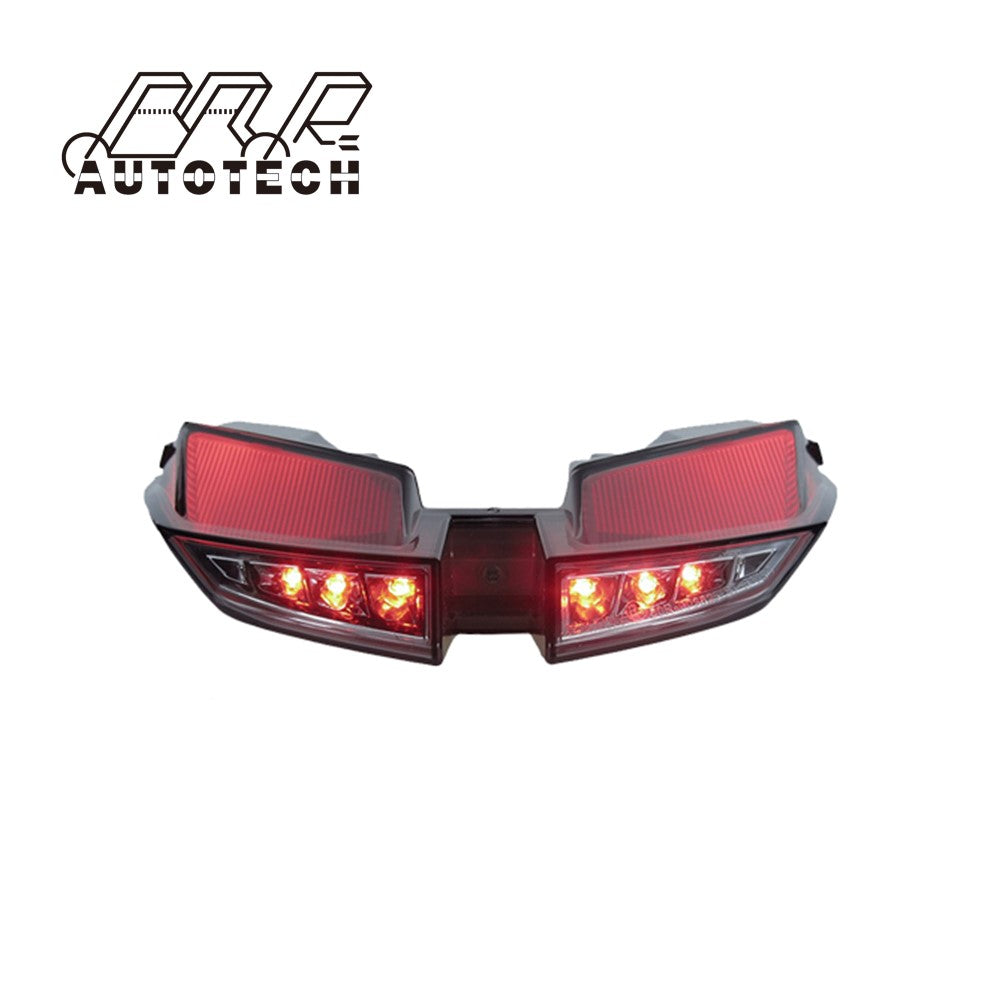 Clear lens motorcycle LED tail lights For Ducati Hypermotard 2013