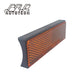 E-mark rectangular front strip side amber reflector for motorcycle