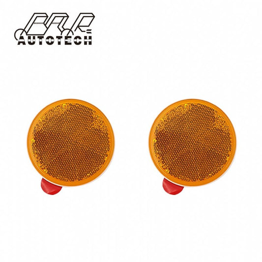 Emark light front rear round reflector for motorcycle