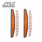 Emark night fork seat saddle light long amber reflector for motorcycle scooter