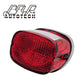 For Harley Road King Softail Fat Bob motorcycle red LED tail lights for rear brake lamp