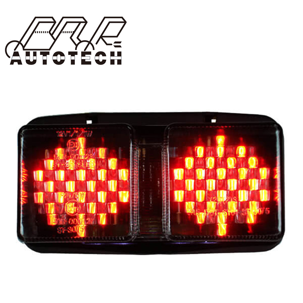 For Honda RC51 RVT1000R VTR 1000 integrated motorcycle LED tail lights for rear brake lamp
