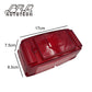 For YAMAHA RX125 RX3 RXK RXS accesorios replacement motorcycle red tail light lens cover