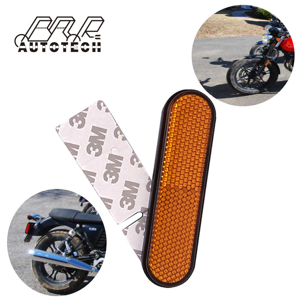Fork reflector sticker fender bike reflector with tape for motorcycle