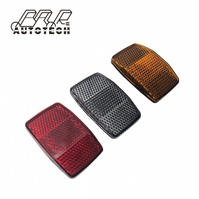 Front and rear lights with screw for mountain bike bicycle reflector