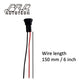 H11 light wire cable nylon base lamp holder with UL