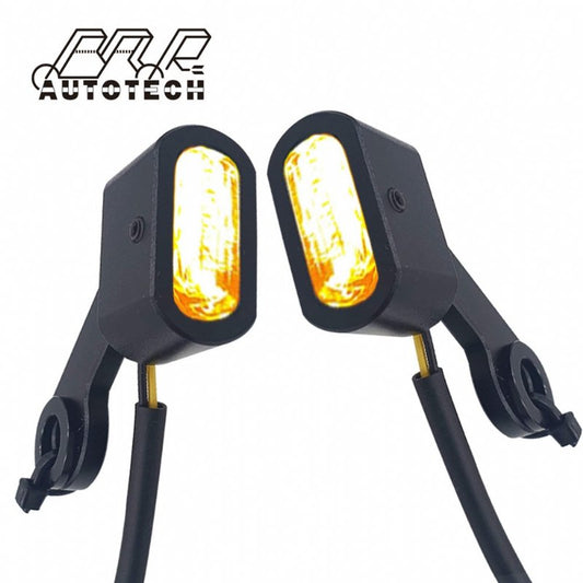 Motorcycle part universal indicators aluminum LED front positioning light for safety