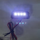 Motorcycle replacement accessories aluminum led number plate light