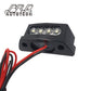 Motorcycle replacement accessories aluminum led number plate light