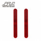 Motor plastic rear plate red MMA lens reflector with tape for motorcycle safety road