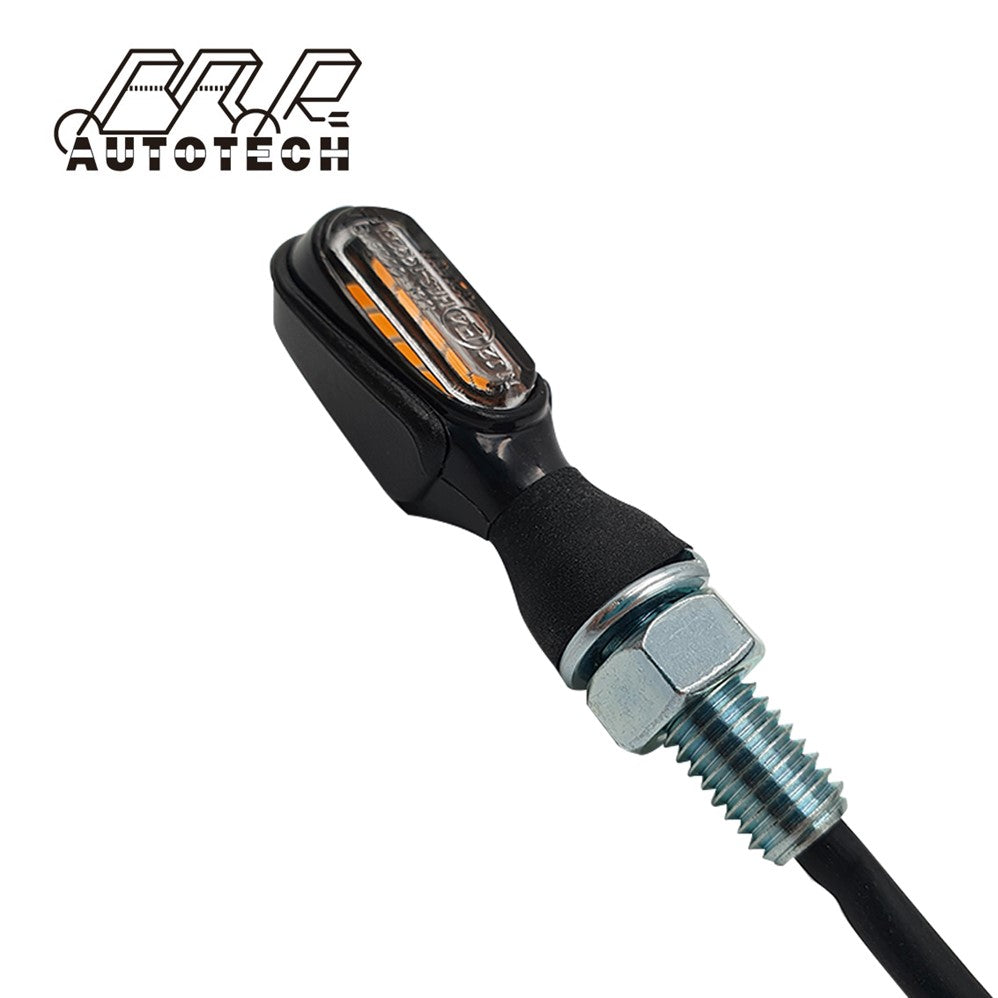 Scratch resistant universal flash DC 12V indicator lights motorcycle led turn signals
