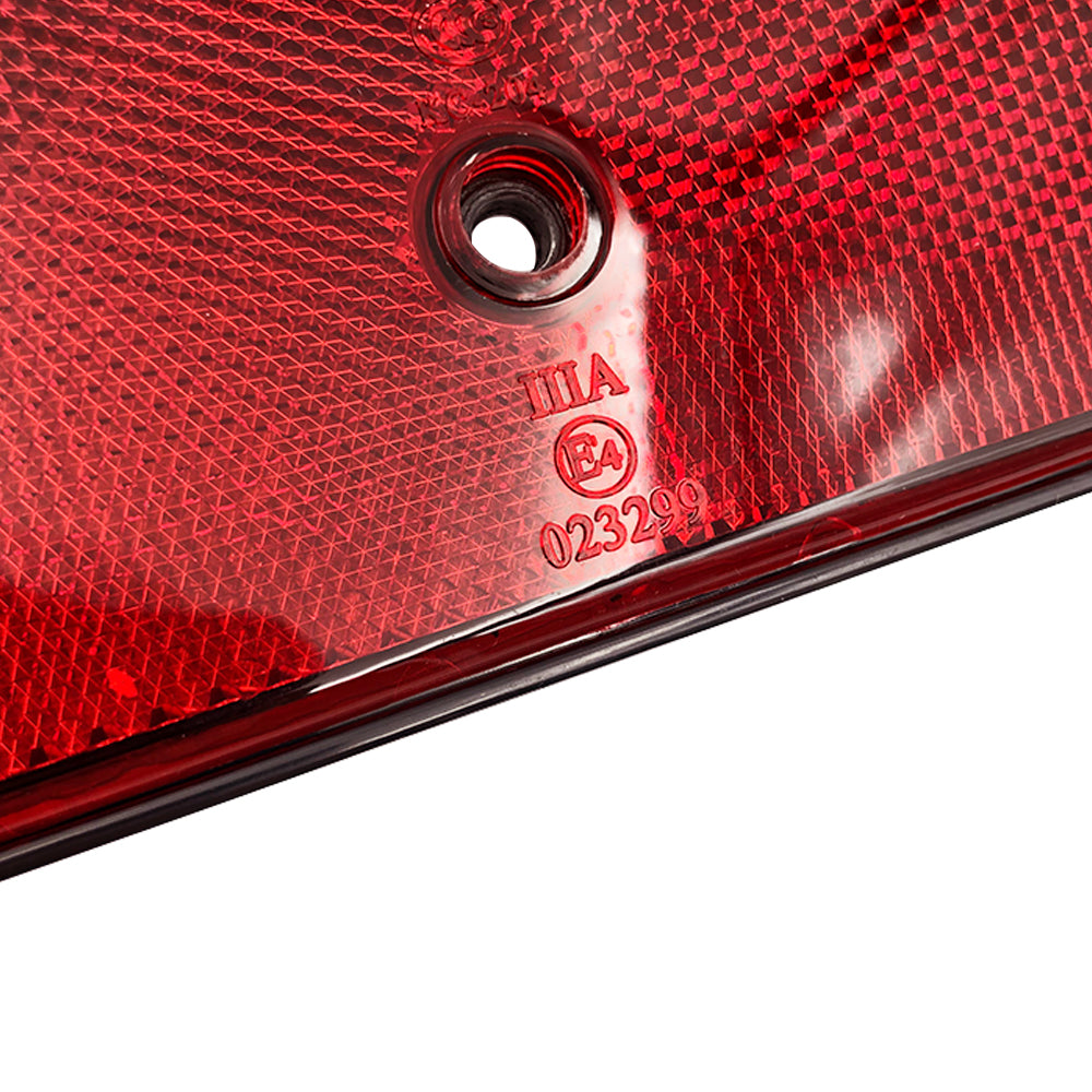 Triangle red accessory for car van truck vehicle reflector